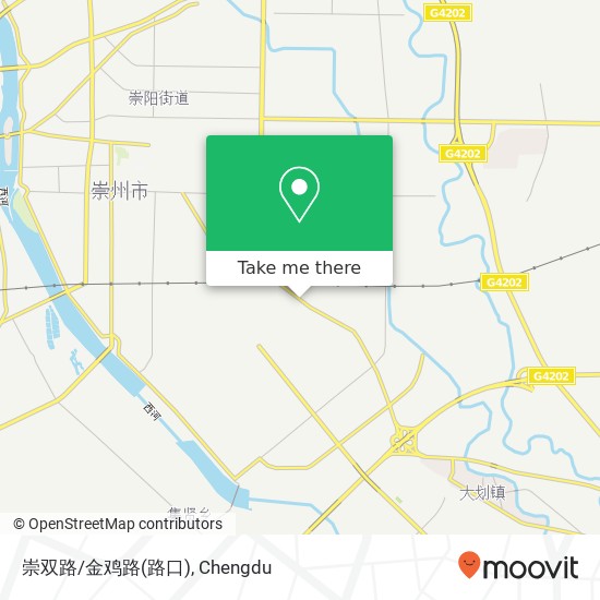 崇双路/金鸡路(路口) map