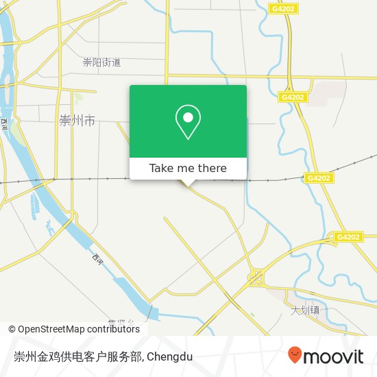 崇州金鸡供电客户服务部 map