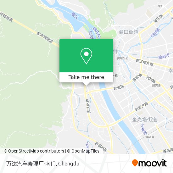 万达汽车修理厂-南门 map