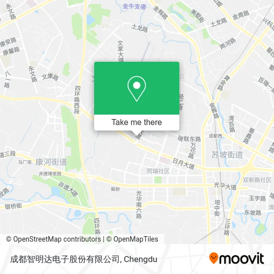 成都智明达电子股份有限公司 map