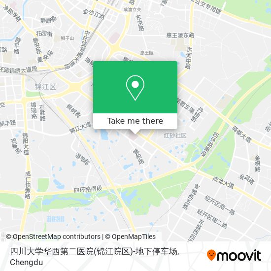 四川大学华西第二医院(锦江院区)-地下停车场 map