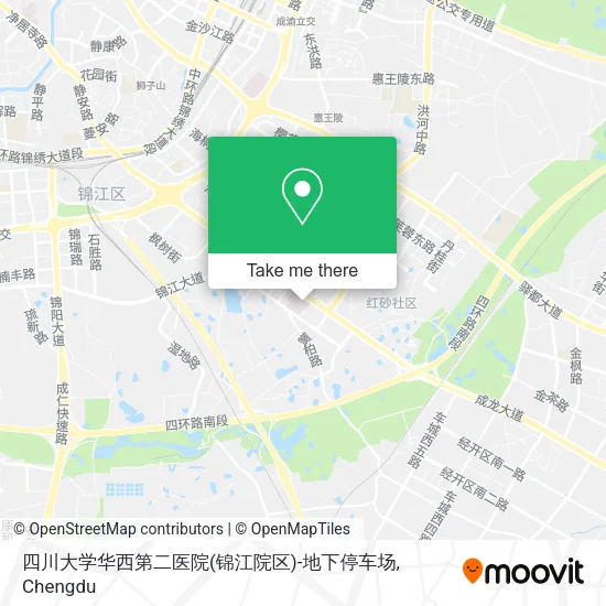 四川大学华西第二医院(锦江院区)-地下停车场 map