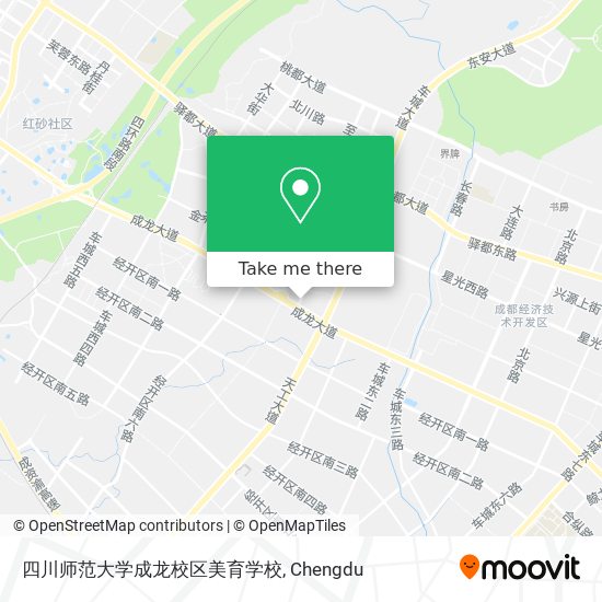 四川师范大学成龙校区美育学校 map