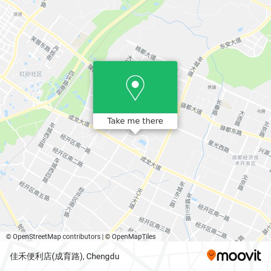 佳禾便利店(成育路) map