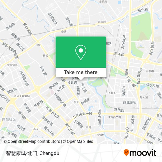 智慧康城-北门 map