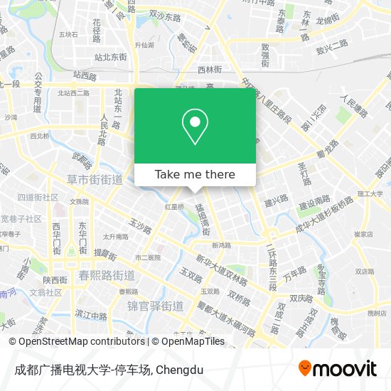 成都广播电视大学-停车场 map