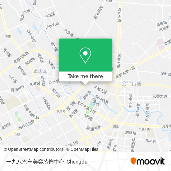 一九八汽车美容装饰中心 map