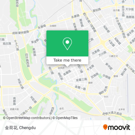 金荷花 map