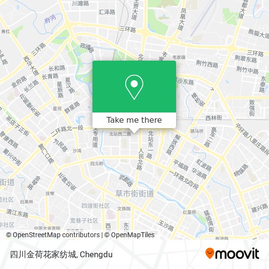 四川金荷花家纺城 map