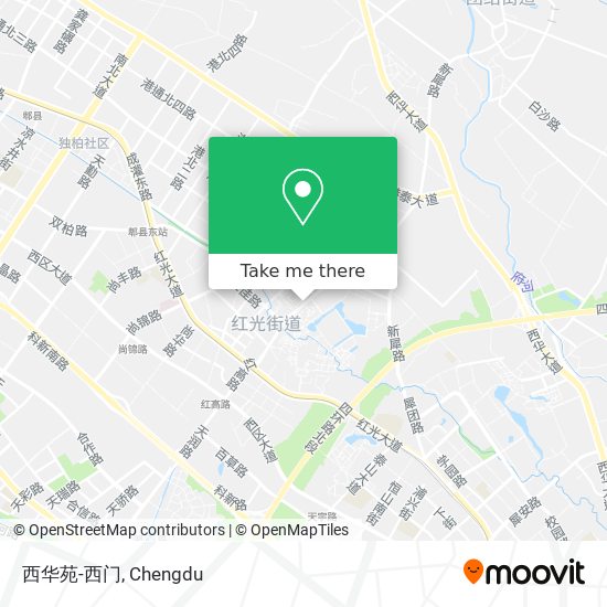 西华苑-西门 map