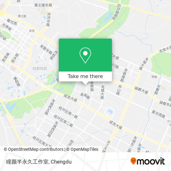 瞳颜半永久工作室 map