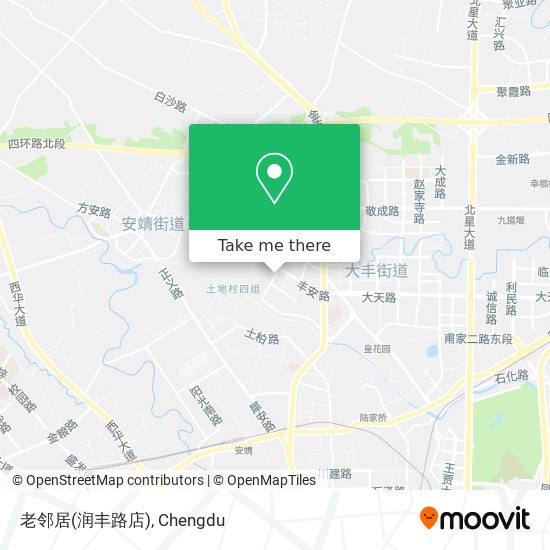 老邻居(润丰路店) map