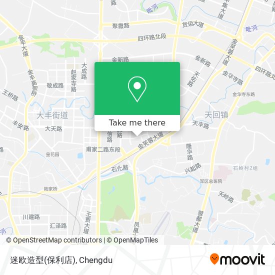迷欧造型(保利店) map