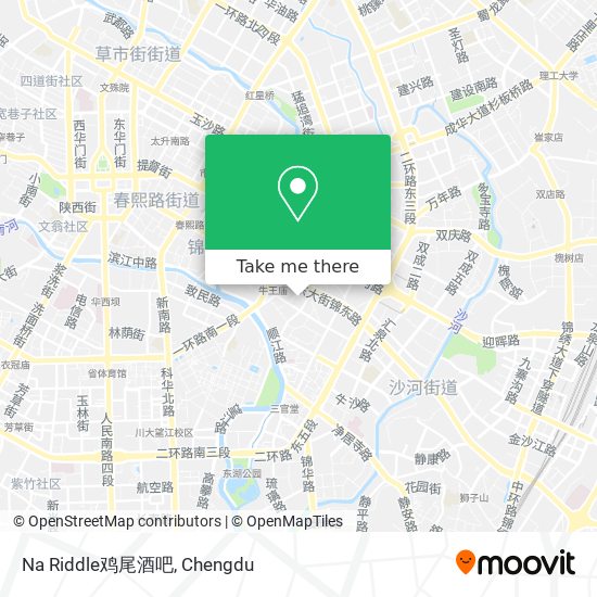 Na Riddle鸡尾酒吧 map
