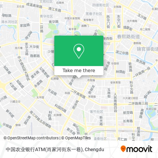 中国农业银行ATM(肖家河街东一巷) map