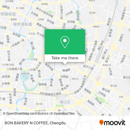 BON BAKERY N COFFEE map