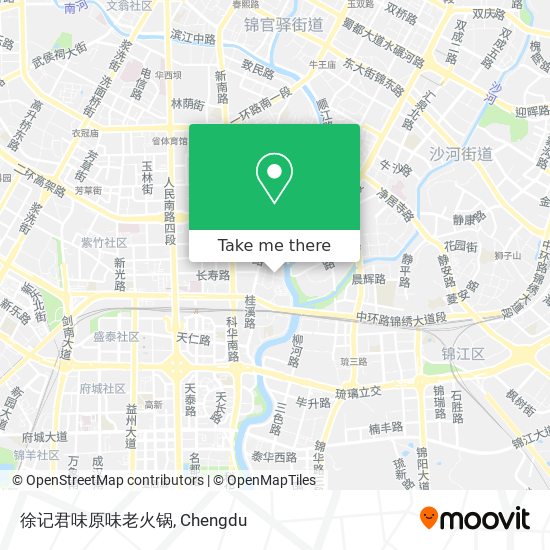 徐记君味原味老火锅 map