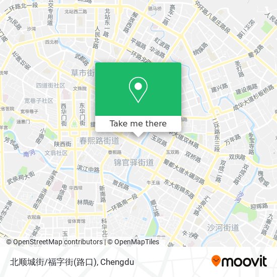 北顺城街/福字街(路口) map