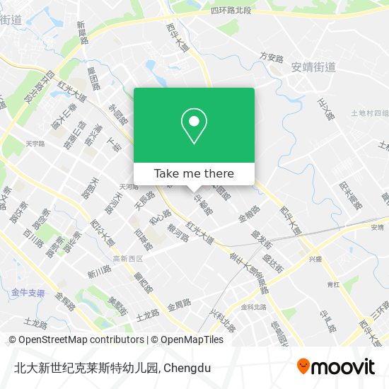 北大新世纪克莱斯特幼儿园 map
