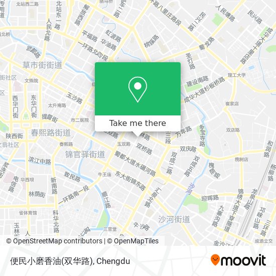 便民小磨香油(双华路) map