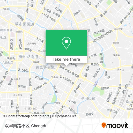 双华南路小区 map