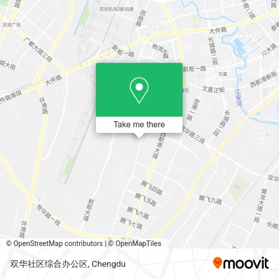 双华社区综合办公区 map