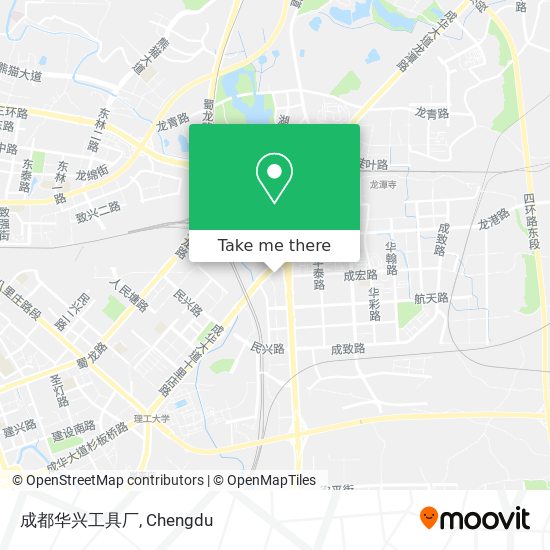 成都华兴工具厂 map