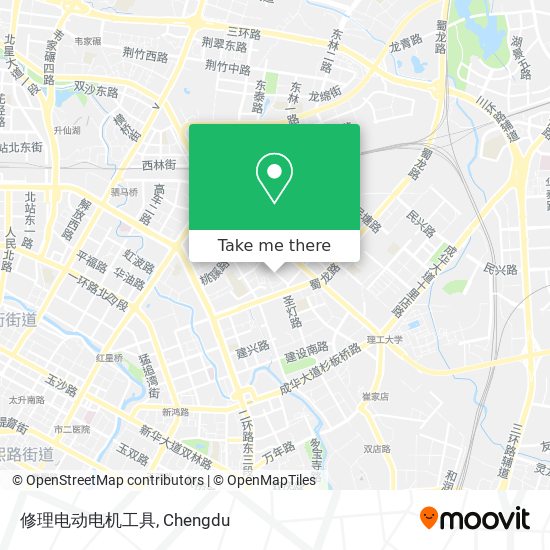 修理电动电机工具 map