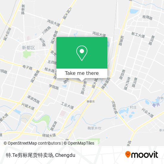 特.Te剪标尾货特卖场 map