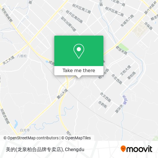 美的(龙泉柏合品牌专卖店) map