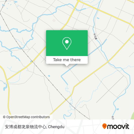 安博成都龙泉物流中心 map