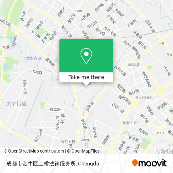 成都市金牛区土桥法律服务所 map