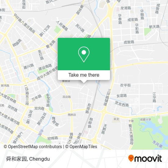 舜和家园 map
