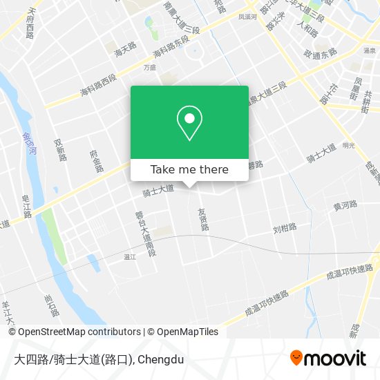 大四路/骑士大道(路口) map