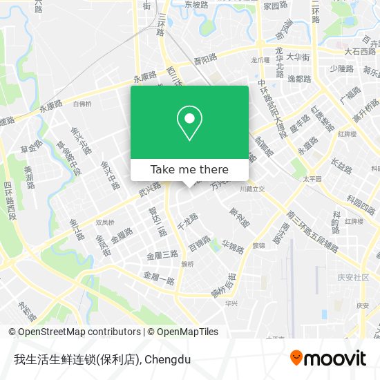 我生活生鲜连锁(保利店) map