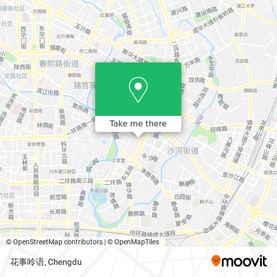 花事呤语 map