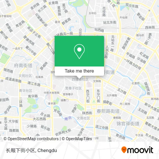 长顺下街小区 map