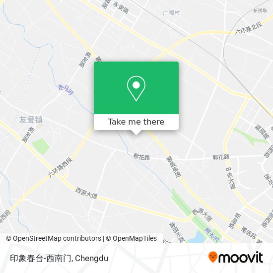印象春台-西南门 map