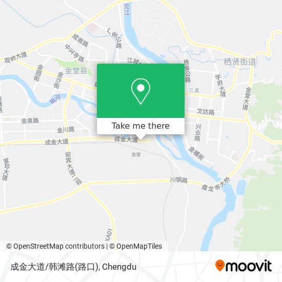 成金大道/韩滩路(路口) map