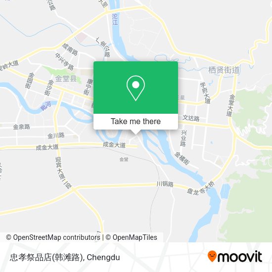 忠孝祭品店(韩滩路) map
