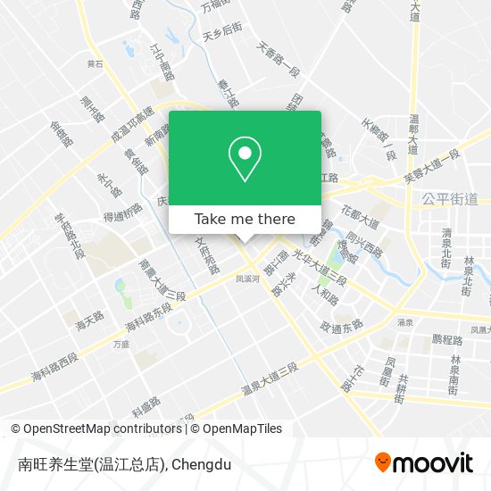 南旺养生堂(温江总店) map