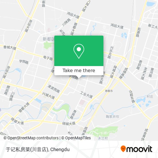于记私房菜(川音店) map