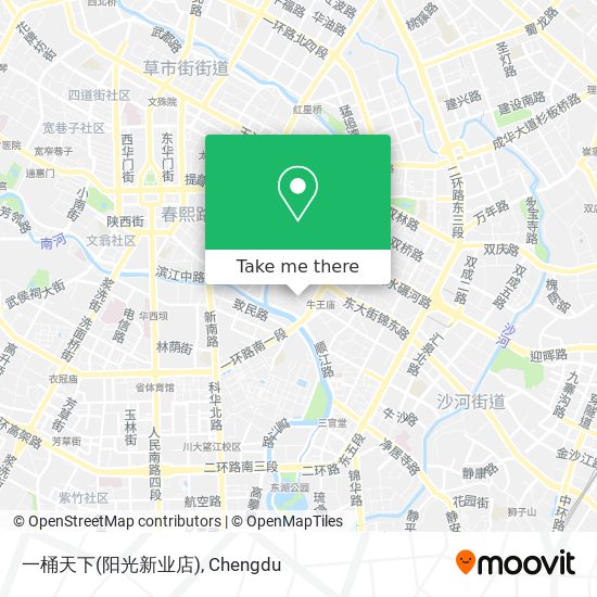 一桶天下(阳光新业店) map