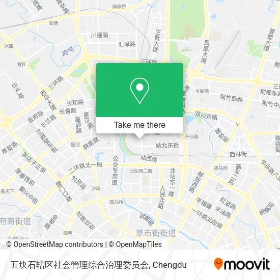 五块石辖区社会管理综合治理委员会 map