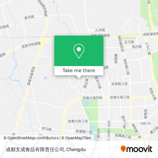 成都支成食品有限责任公司 map