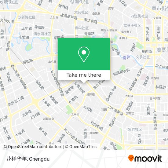 花样华年 map