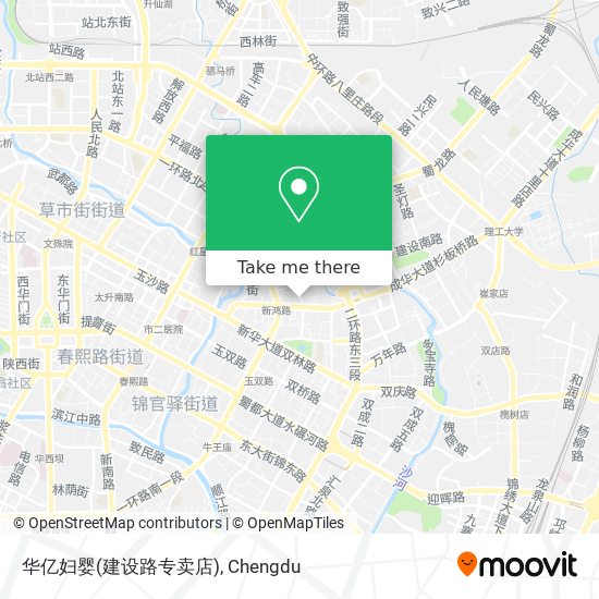 华亿妇婴(建设路专卖店) map