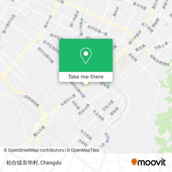 柏合镇东华村 map