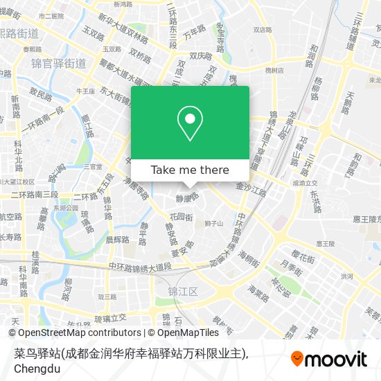 菜鸟驿站(成都金润华府幸福驿站万科限业主) map