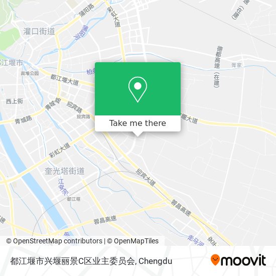 都江堰市兴堰丽景C区业主委员会 map